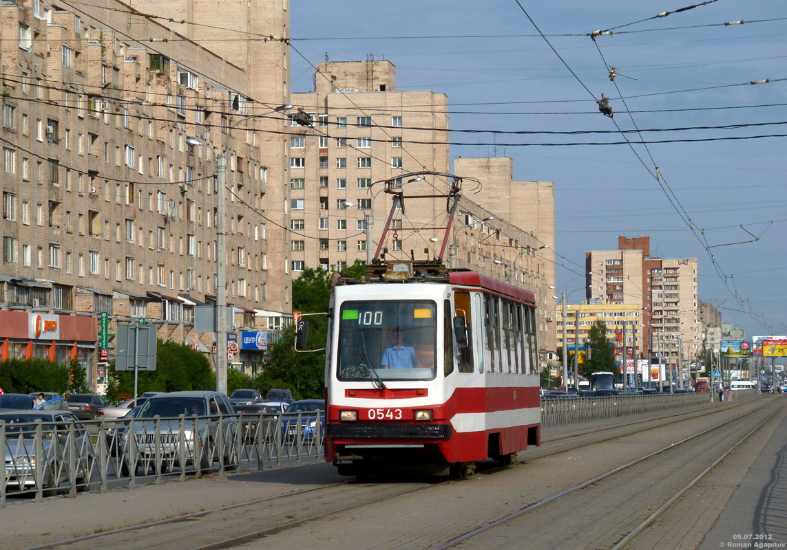 Санкт-Петербург, 71-134А (ЛМ-99АВ) № 0543