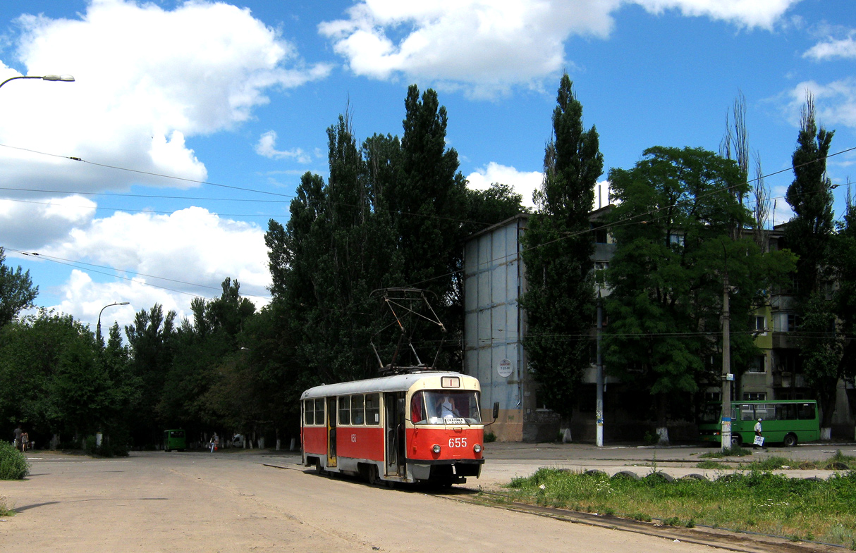 Kamjanske, Tatra T3SU # 655