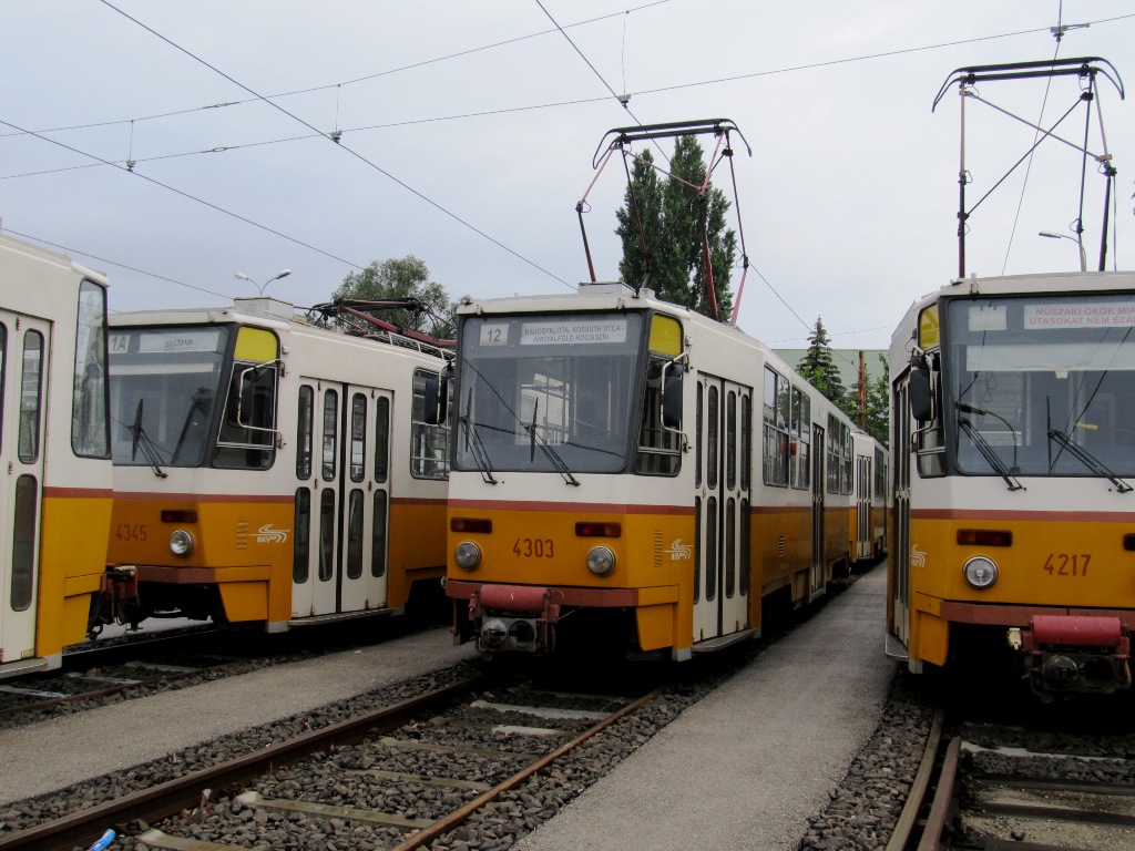 Будапешт, Tatra T5C5 № 4303; Будапешт — Трамвайные депо