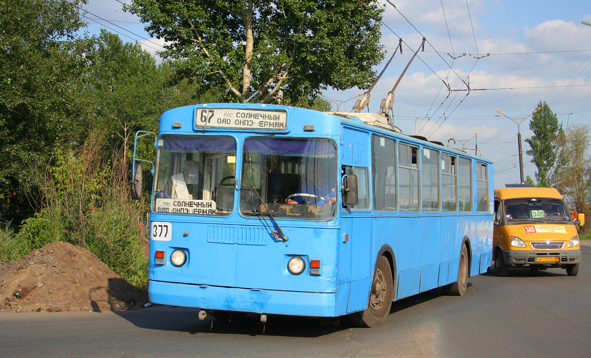 Омск, ЗиУ-682Г (СЗТМ) № 377