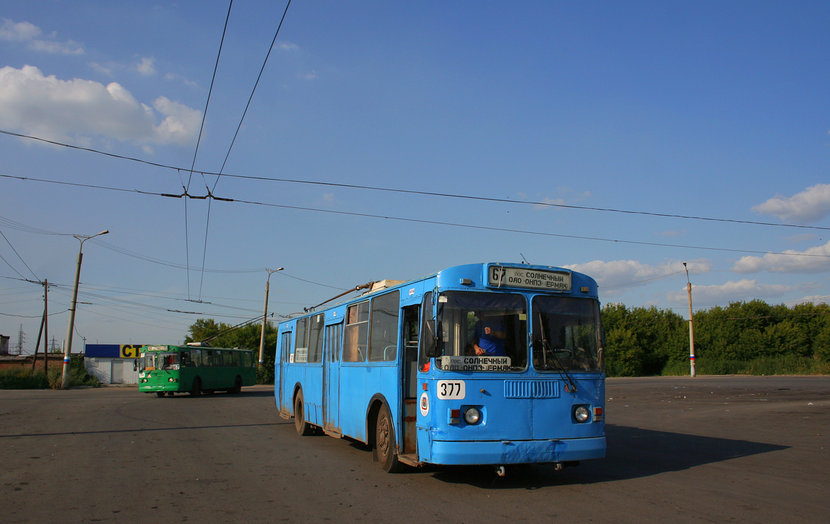 Омск, ЗиУ-682Г (СЗТМ) № 377