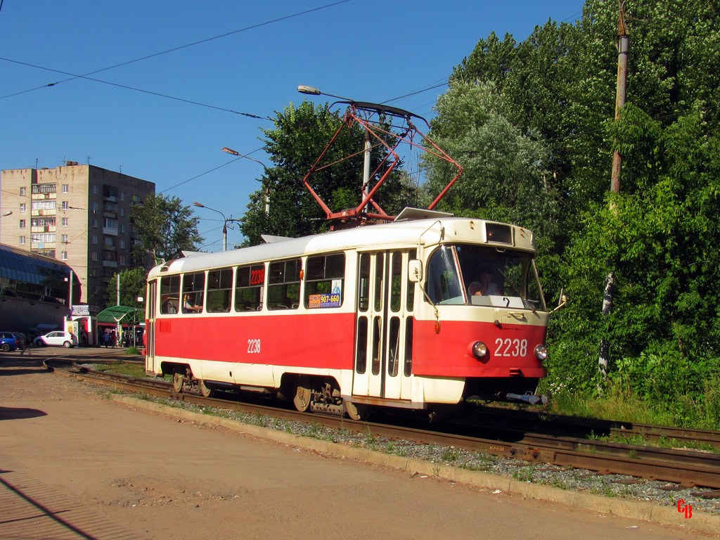 Izhevsk, Tatra T3SU (2-door) Br. 2238