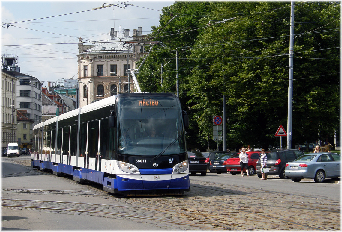 Рига, Škoda 15T1 ForCity Alfa Riga № 58011