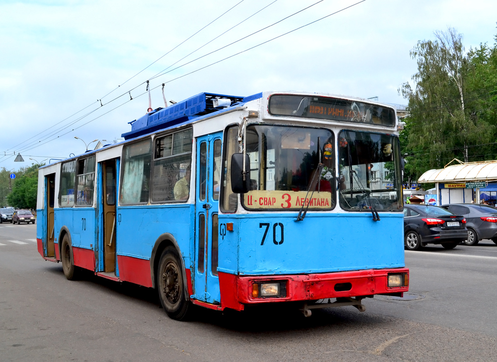 Тверь, АКСМ 101ПС № 70; Тверь — Троллейбусные линии: Заволжский район