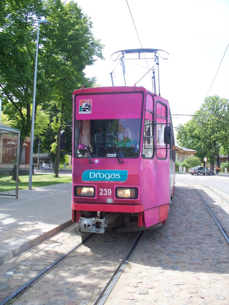 Лиепая, Tatra KT4D № 239