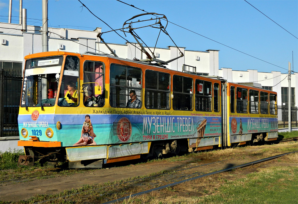 Львов, Tatra KT4SU № 1029