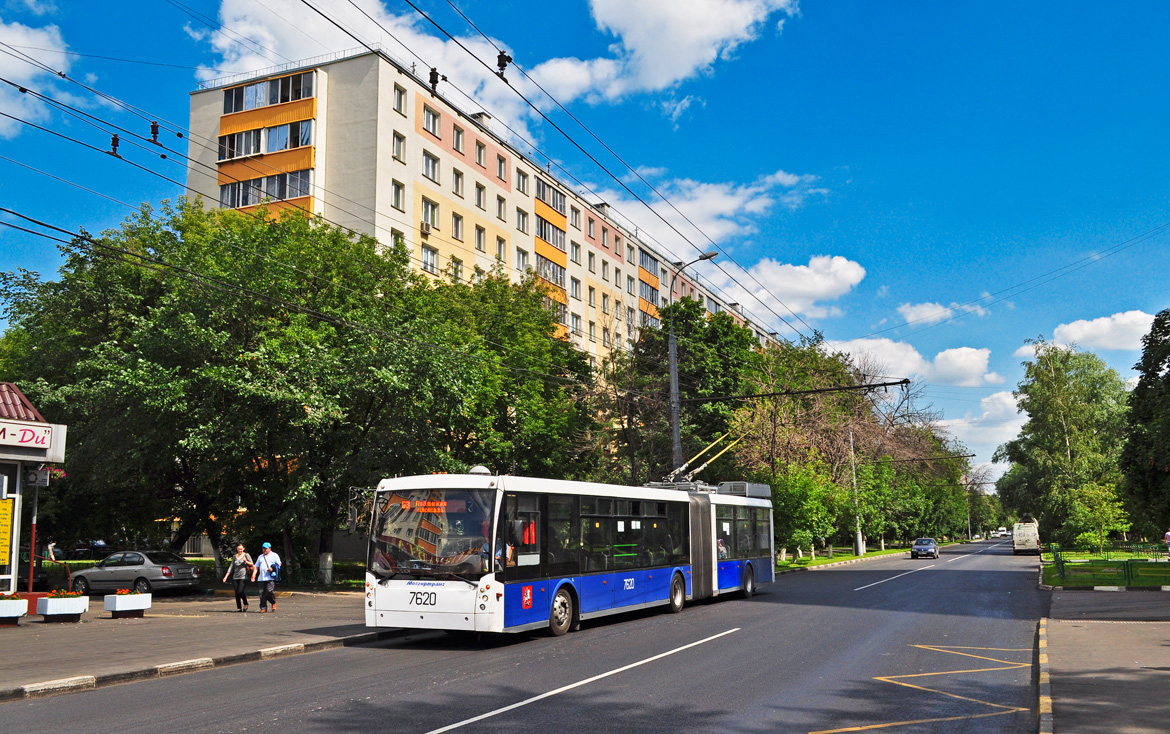 Москва, Тролза-6206.00 «Мегаполис» № 7620