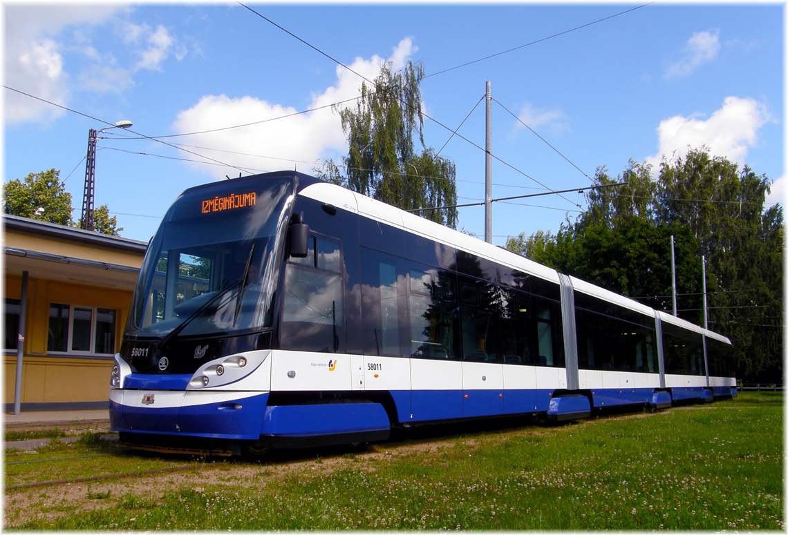 Рига, Škoda 15T1 ForCity Alfa Riga № 58011
