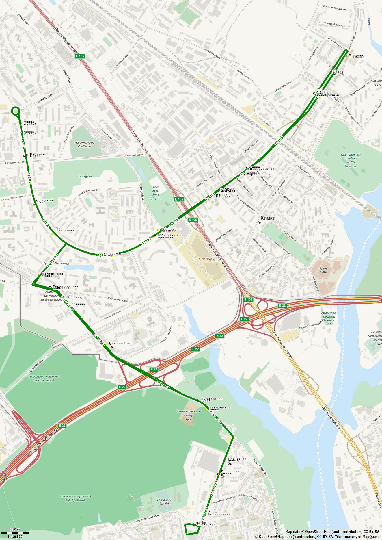 Khimki — Maps