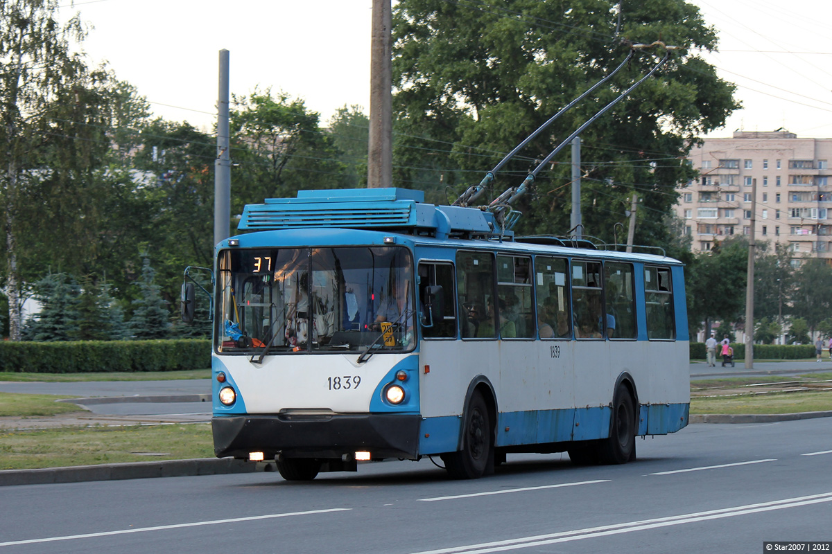 Санкт-Петербург, ВЗТМ-5284 № 1839