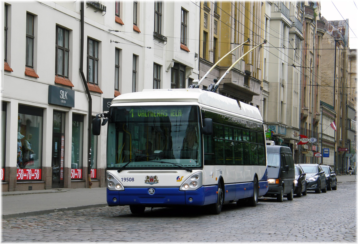 Рига, Škoda 24Tr Irisbus Citelis № 19508