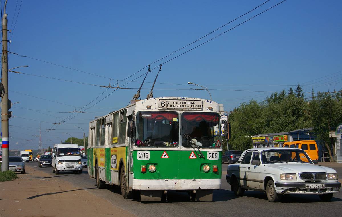 Омськ, ЗиУ-682Г [Г00] № 209