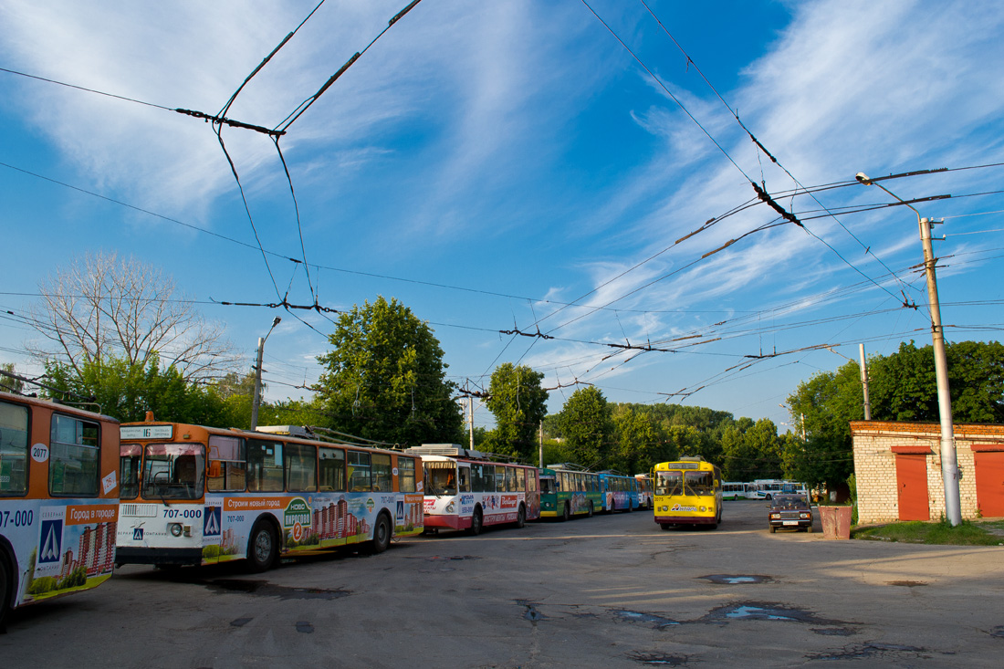 Рязань — Депо, конечные станции и кольца