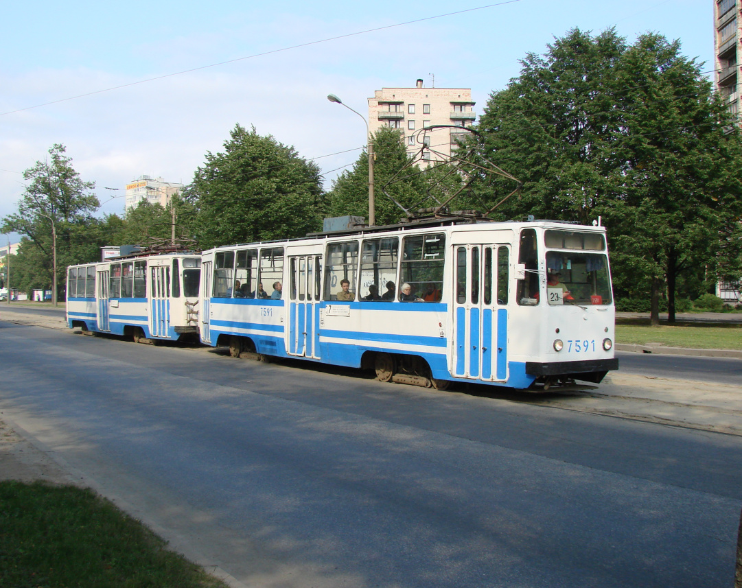Санкт-Петербург, ЛМ-68М № 7591