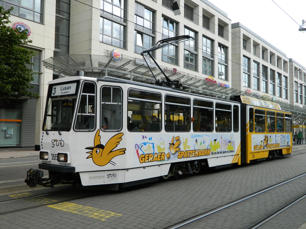 Гера, Tatra KT4DMC № 355