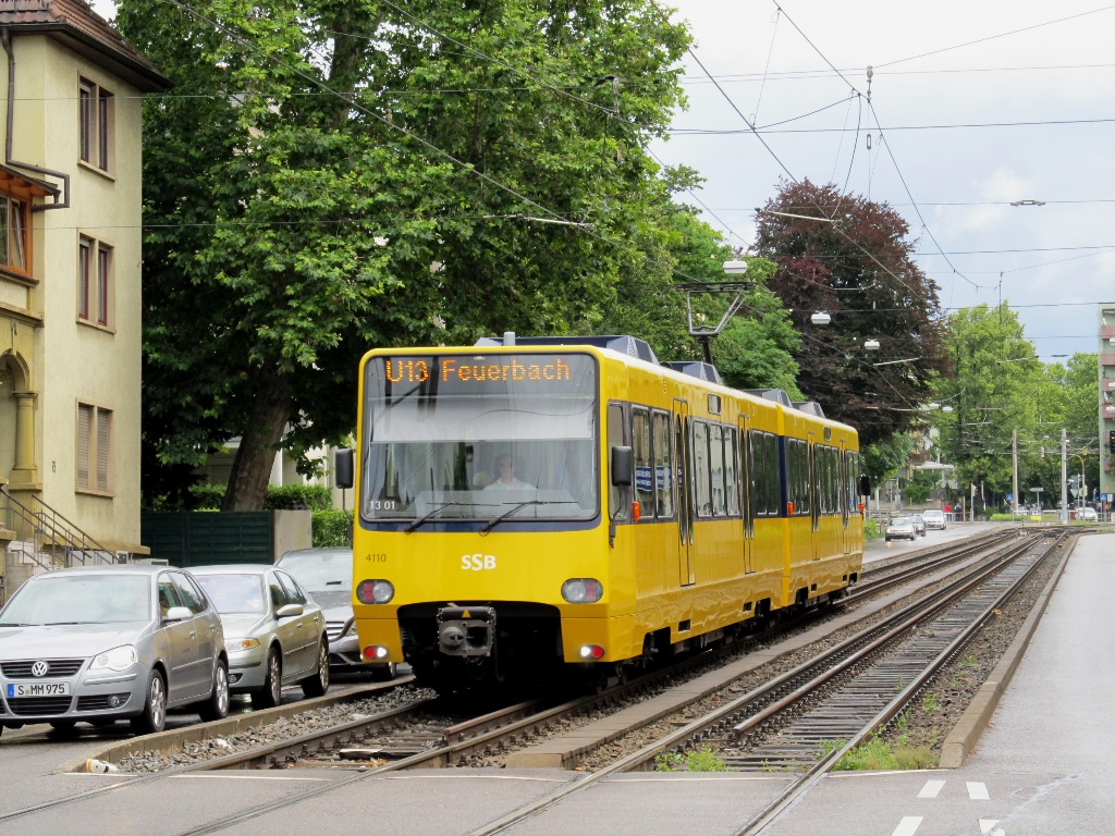 Штутгарт, Duewag DT8.S № 4110
