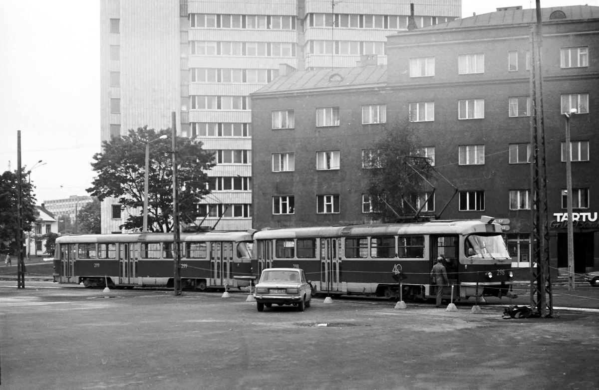 Таллин, Tatra T4SU № 298; Таллин, Tatra T4SU № 299