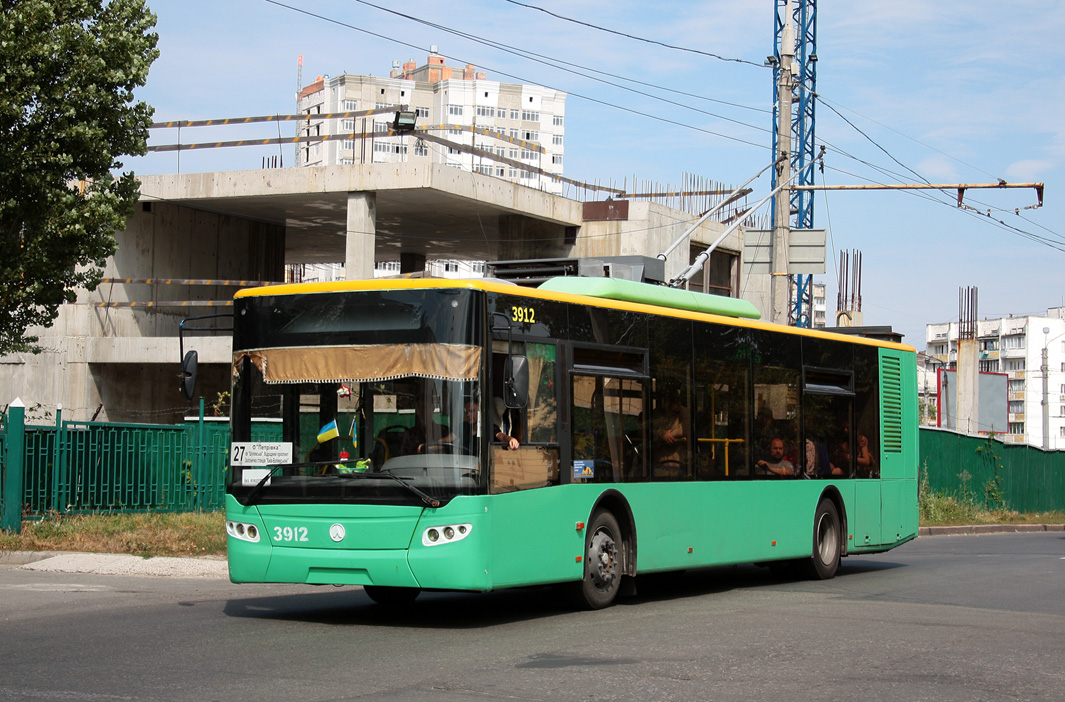 Киев, ЛАЗ E183D1 № 3912