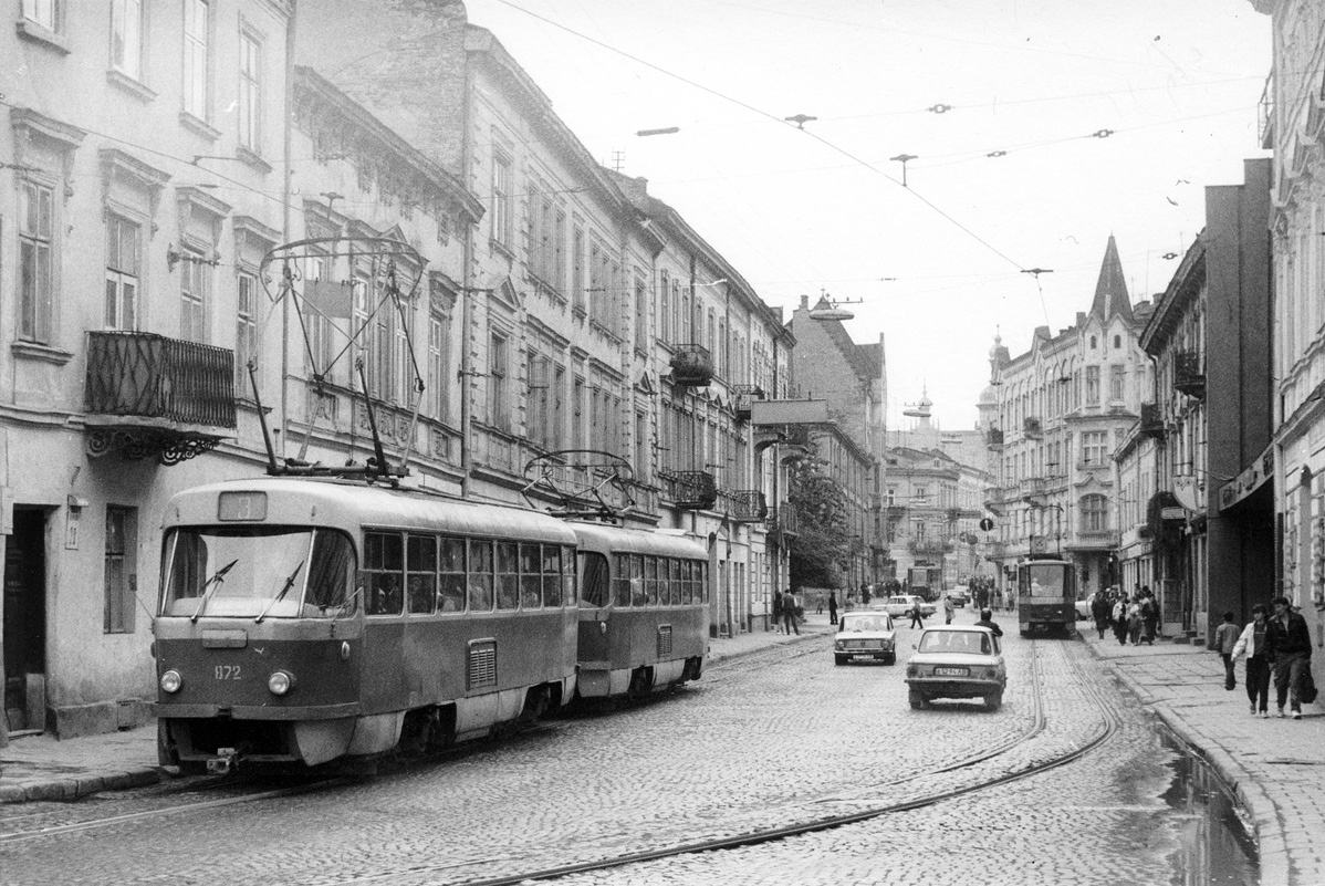 Lwów, Tatra T4SU Nr 872; Lwów, Tatra T4SU Nr 873