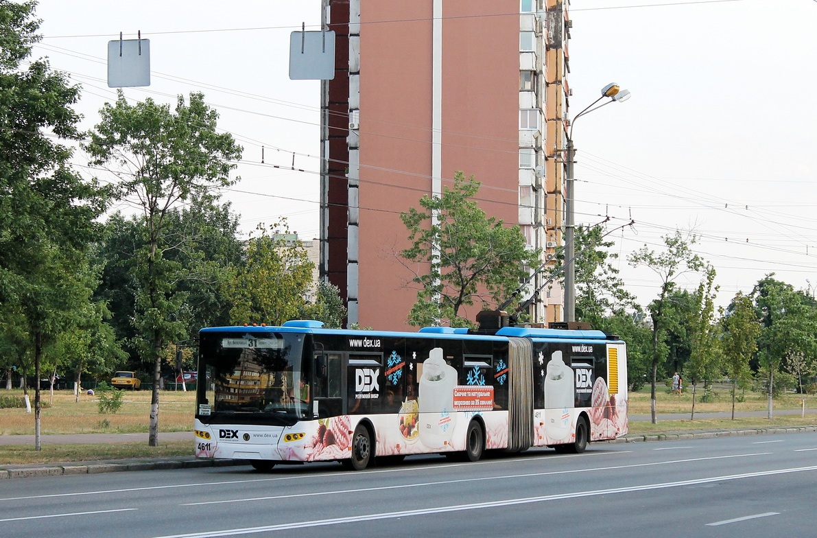 Киев, ЛАЗ E301D1 № 4611