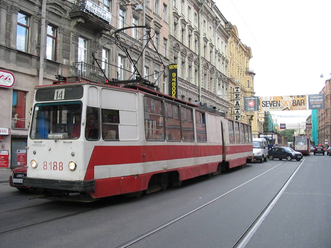 Санкт-Петербург, ЛВС-86К № 8188