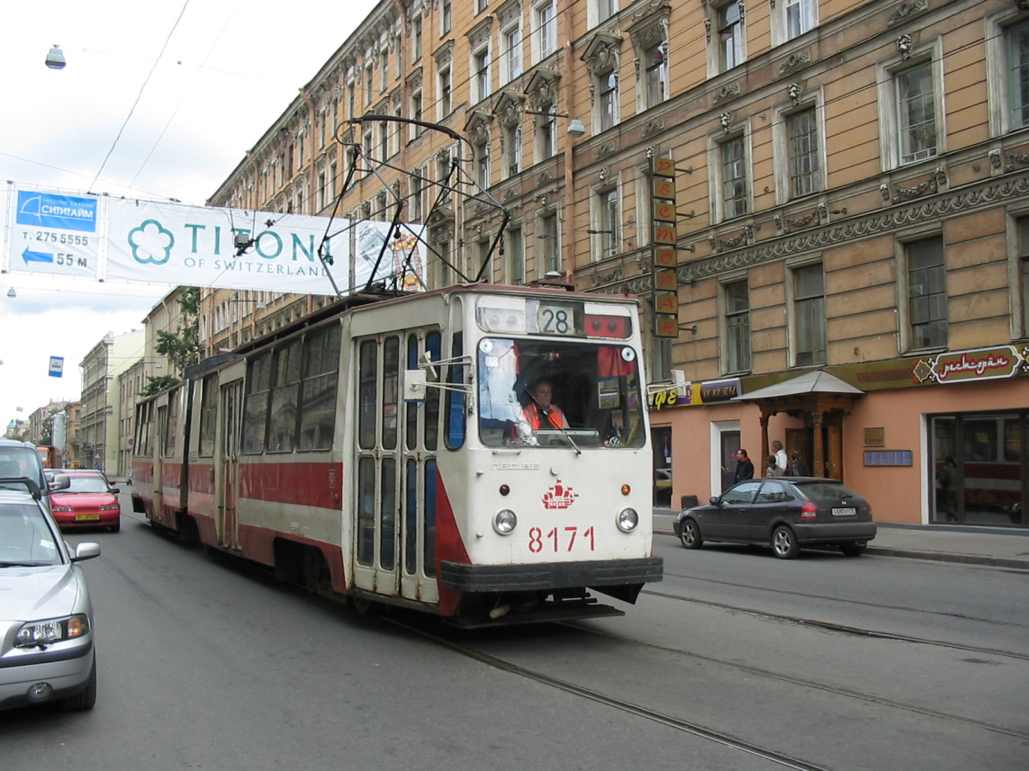 Санкт-Петербург, ЛВС-86К № 8171 Санкт-Петербург, ЛВС-86К № 8171