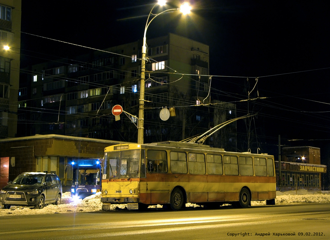 Киев, Škoda 14Tr89/6 № 2031