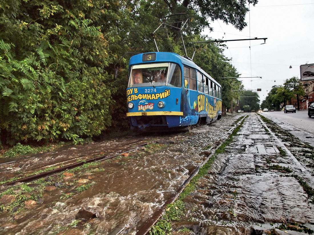 Одесса, Tatra T3R.P № 3274