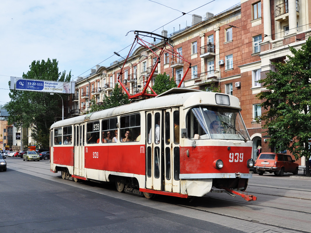Донецк, Tatra T3SU № 939