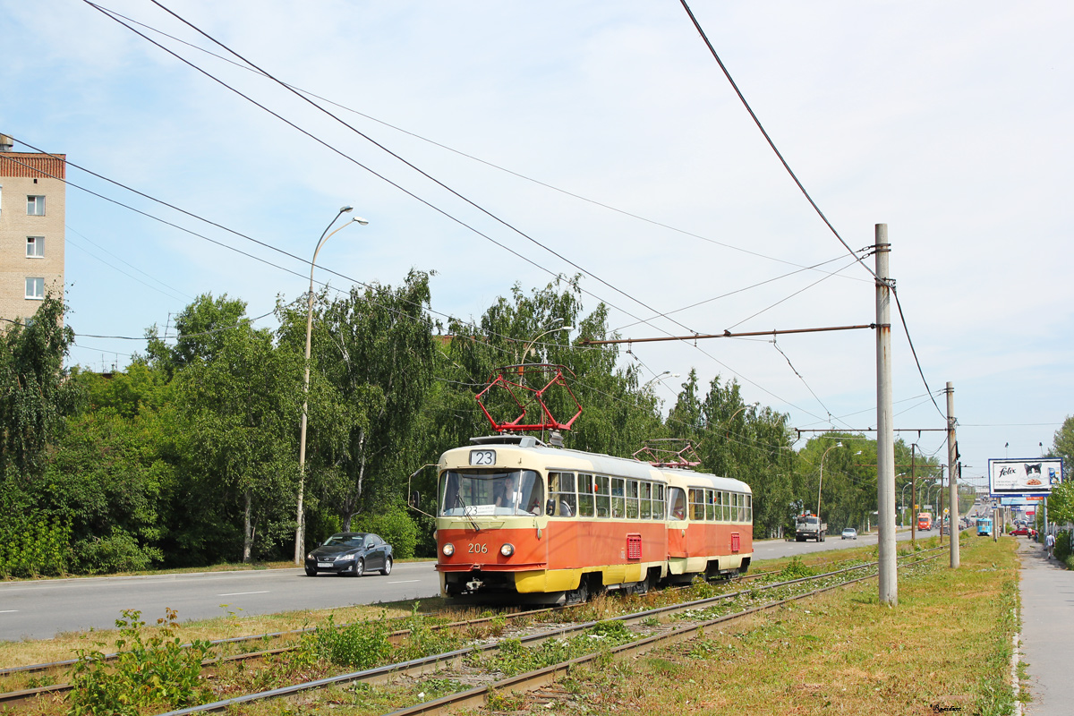 Jekaterynburg, Tatra T3SU Nr 206