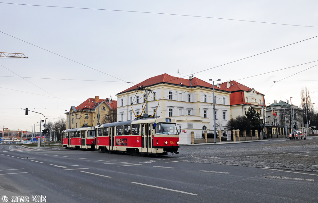 Прага, Tatra T3SUCS № 7202