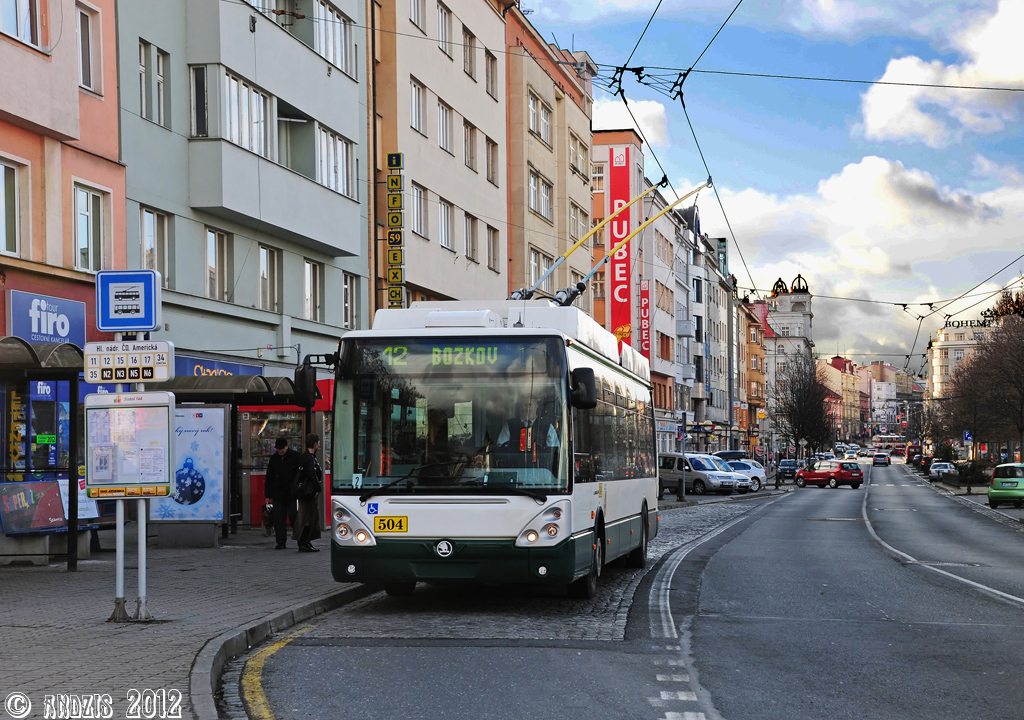 Пльзень, Škoda 24Tr Irisbus Citelis № 504