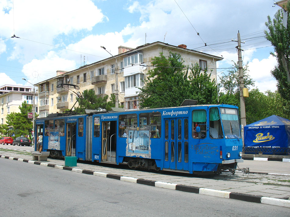 Евпатория, Tatra KT4SU № 031