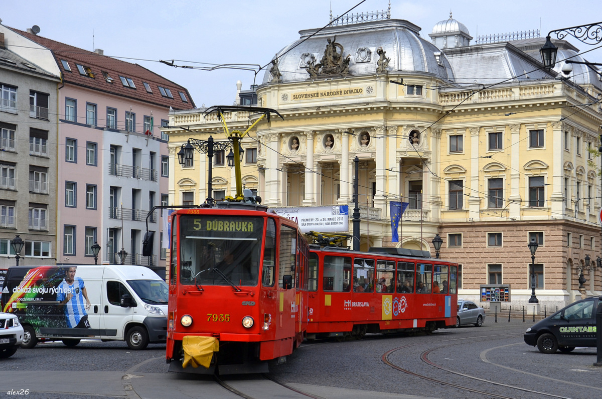 Братислава, Tatra T6A5 № 7935; Братислава, Tatra T6A5 № 7936