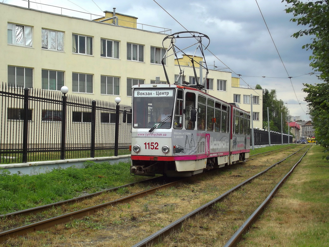 Львов, Tatra KT4D № 1152