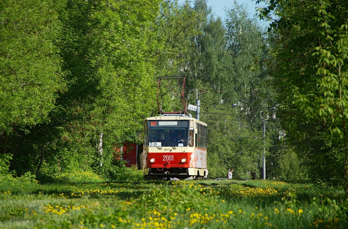 Ижевск, Tatra T6B5SU № 2001