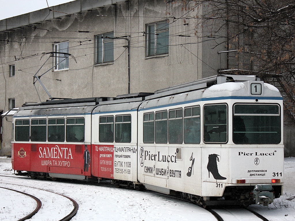 Винница, SWS/SIG/BBC Be 4/6 "Mirage" № 311
