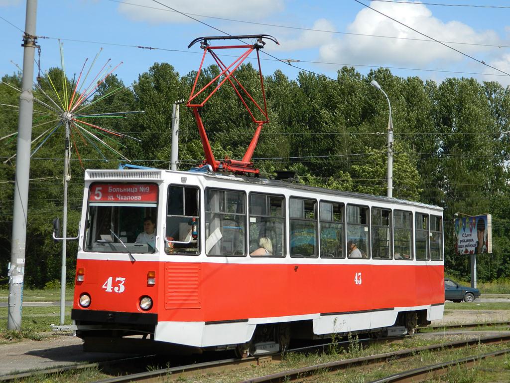 Ярославль, 71-605 (КТМ-5М3) № 43