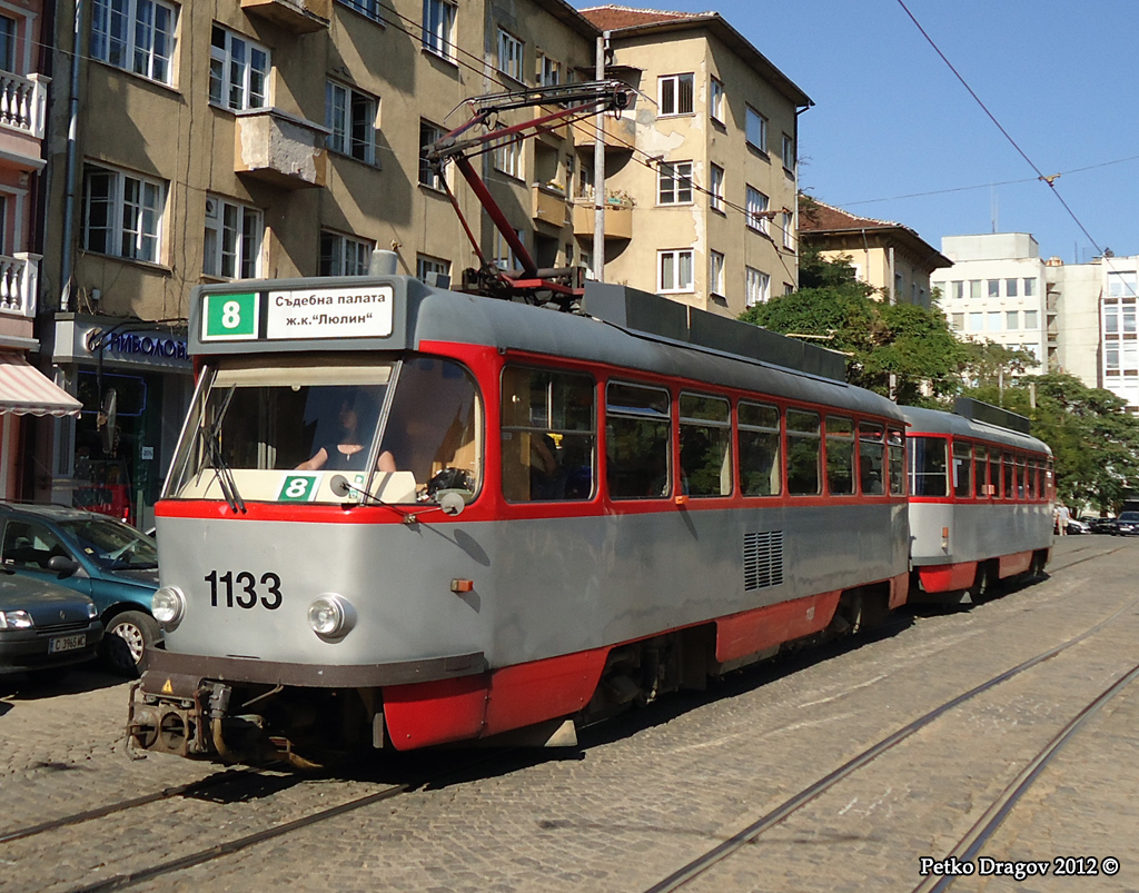 София, Tatra T4DC № 1133