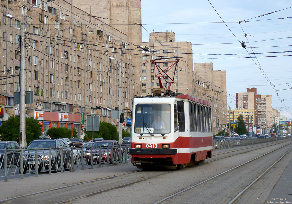 Санкт-Петербург, 71-134К (ЛМ-99К) № 0418
