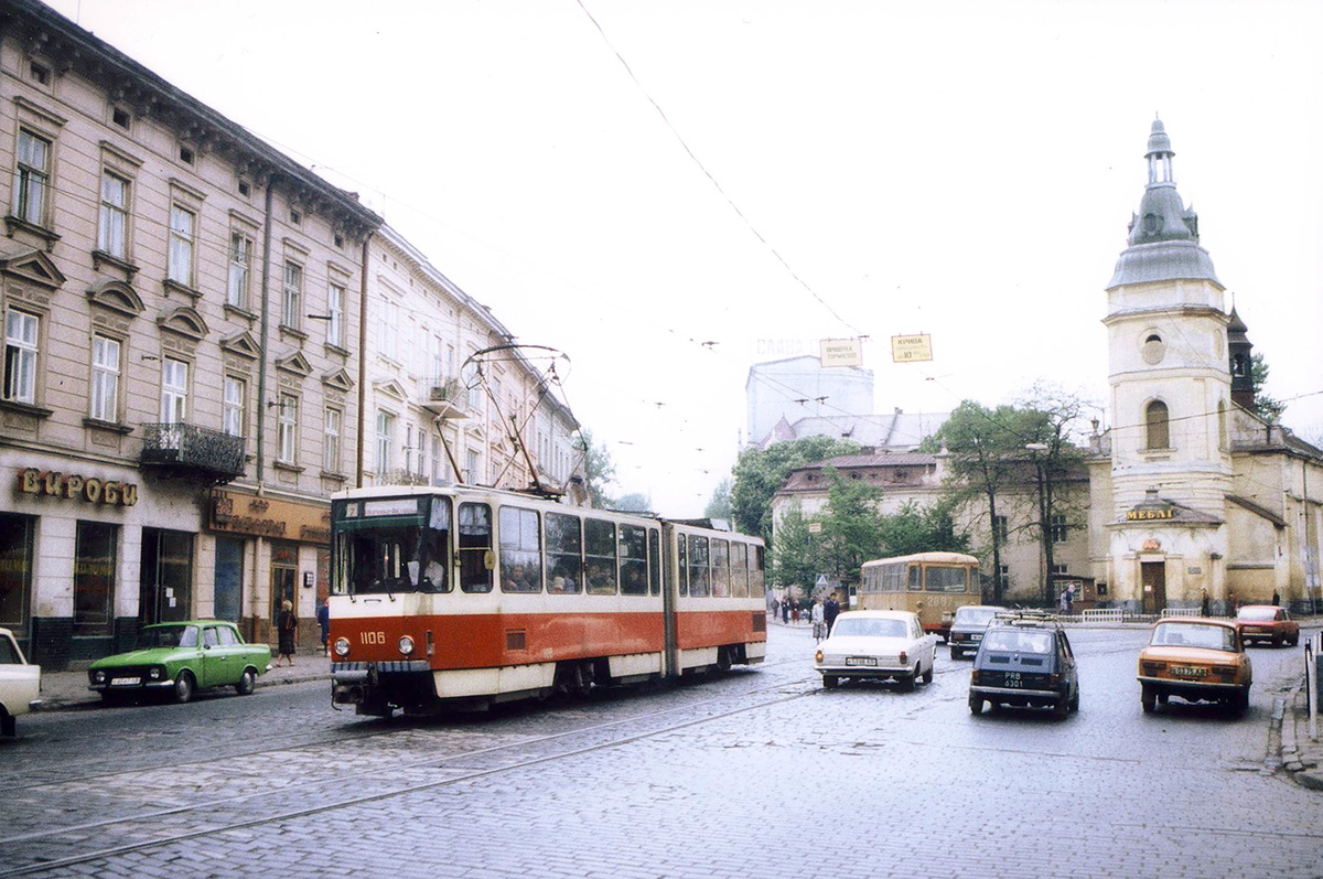Лвов, Tatra KT4SU № 1106