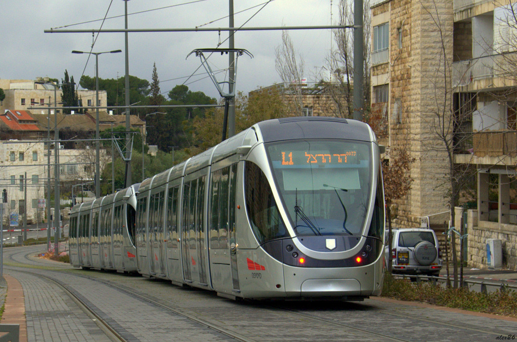 Иерусалим, Alstom Citadis 302 № 26