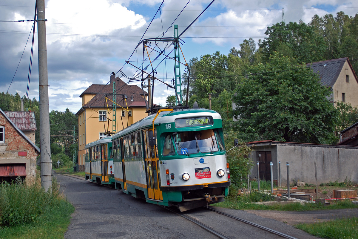 Либерец ― Яблонец-над-Нисой, Tatra T2R № 19 Либерец ― Яблонец-над-Нисой, Tatra T2R № 19