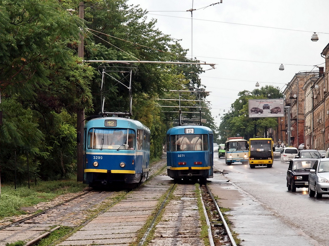 Одесса, Tatra T3R.P № 3299; Одесса, Tatra T3R.P № 3271