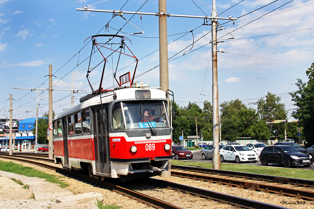 Краснодар, Tatra T3SU КВР ТРЗ № 089