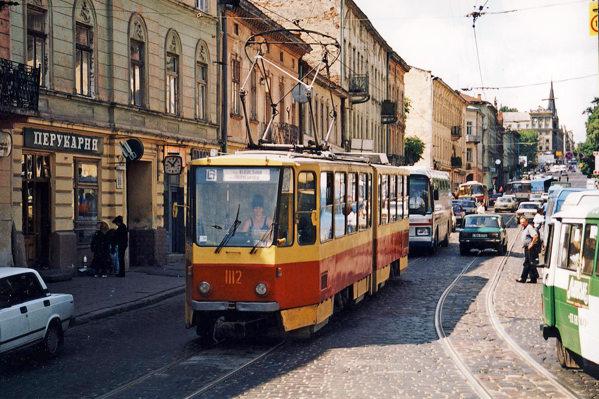Львов, Tatra KT4SU № 1112