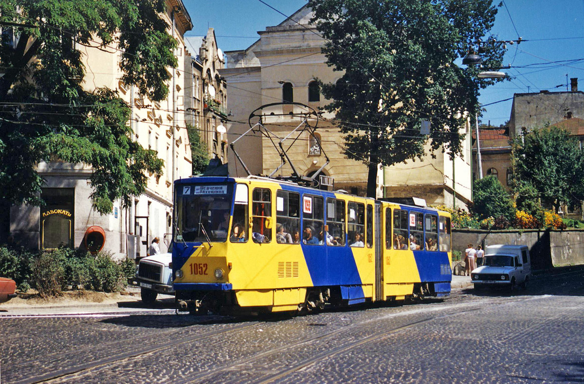 Львов, Tatra KT4SU № 1052