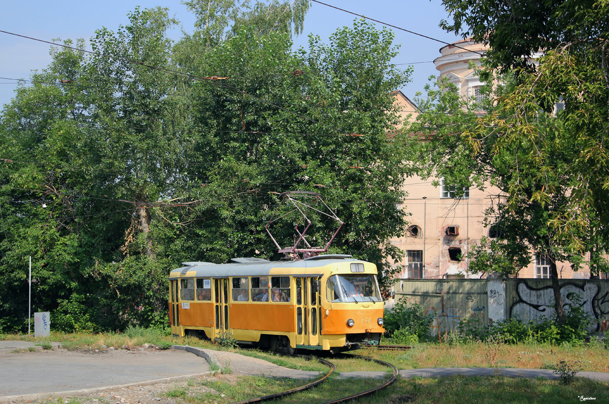 Екатеринбург, Tatra T3SU № 698