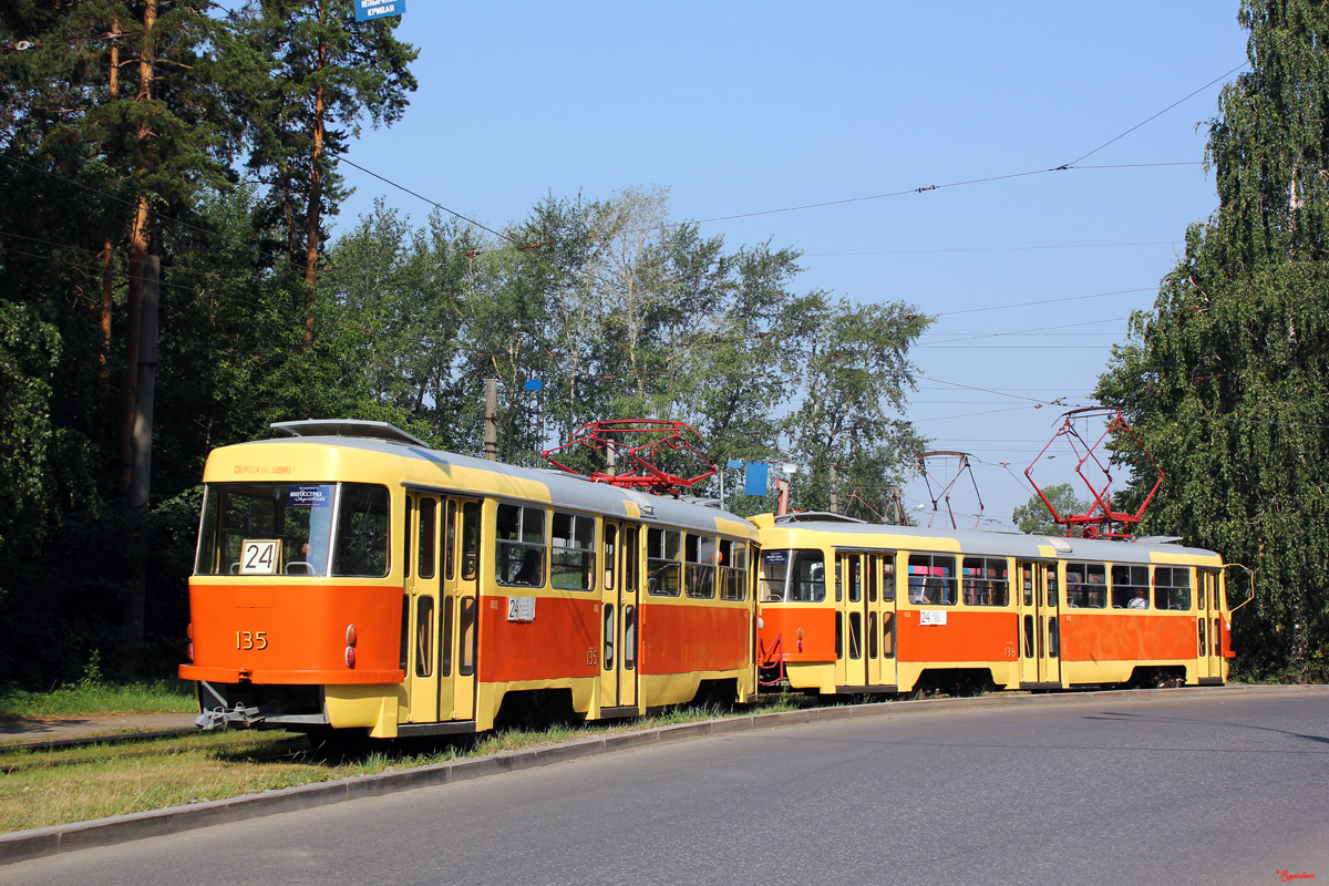 Екатеринбург, Tatra T3SU № 135