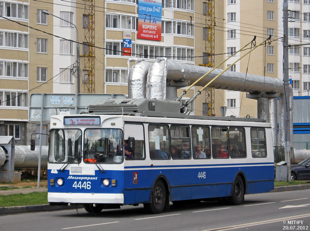 Москва, ЗиУ-682ГМ1 (с широкой передней дверью) № 4446